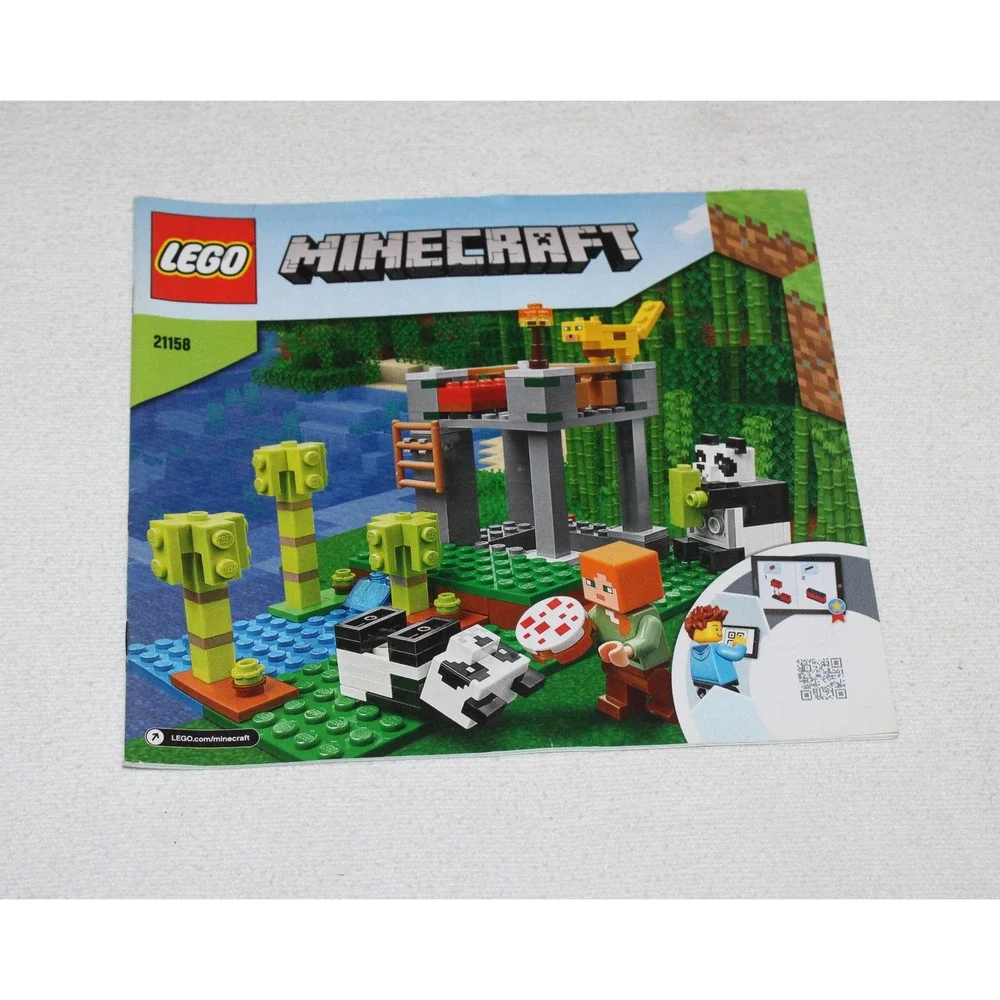 7 LEGO Minecraft Instruction Manuals 21151 21158 21165 21178 21179 21181 21242